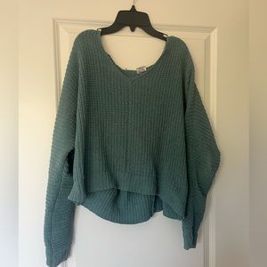 Essentials Full Tilt Teal Sweater!